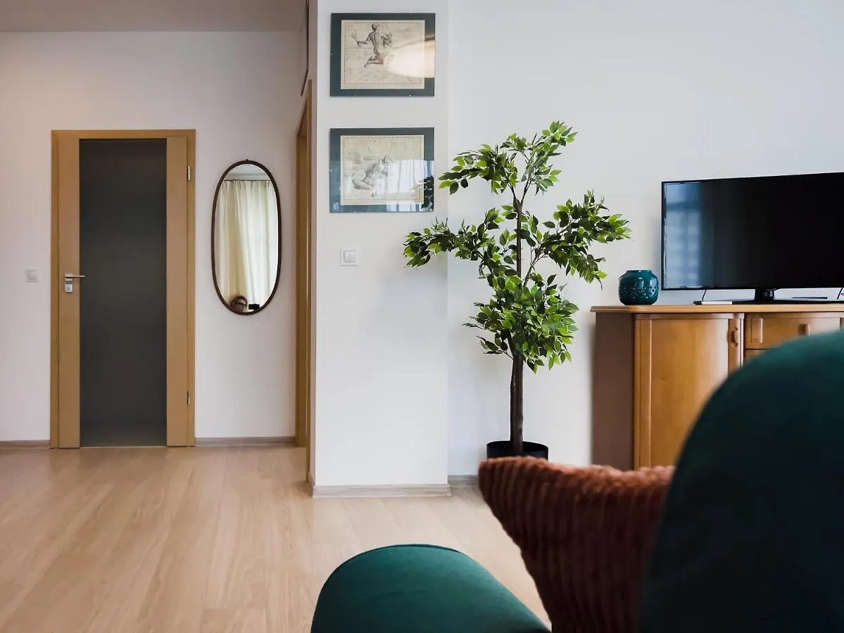 Apartament Aon Zodiak 10 Min Od Plazy, Parking 그단스크