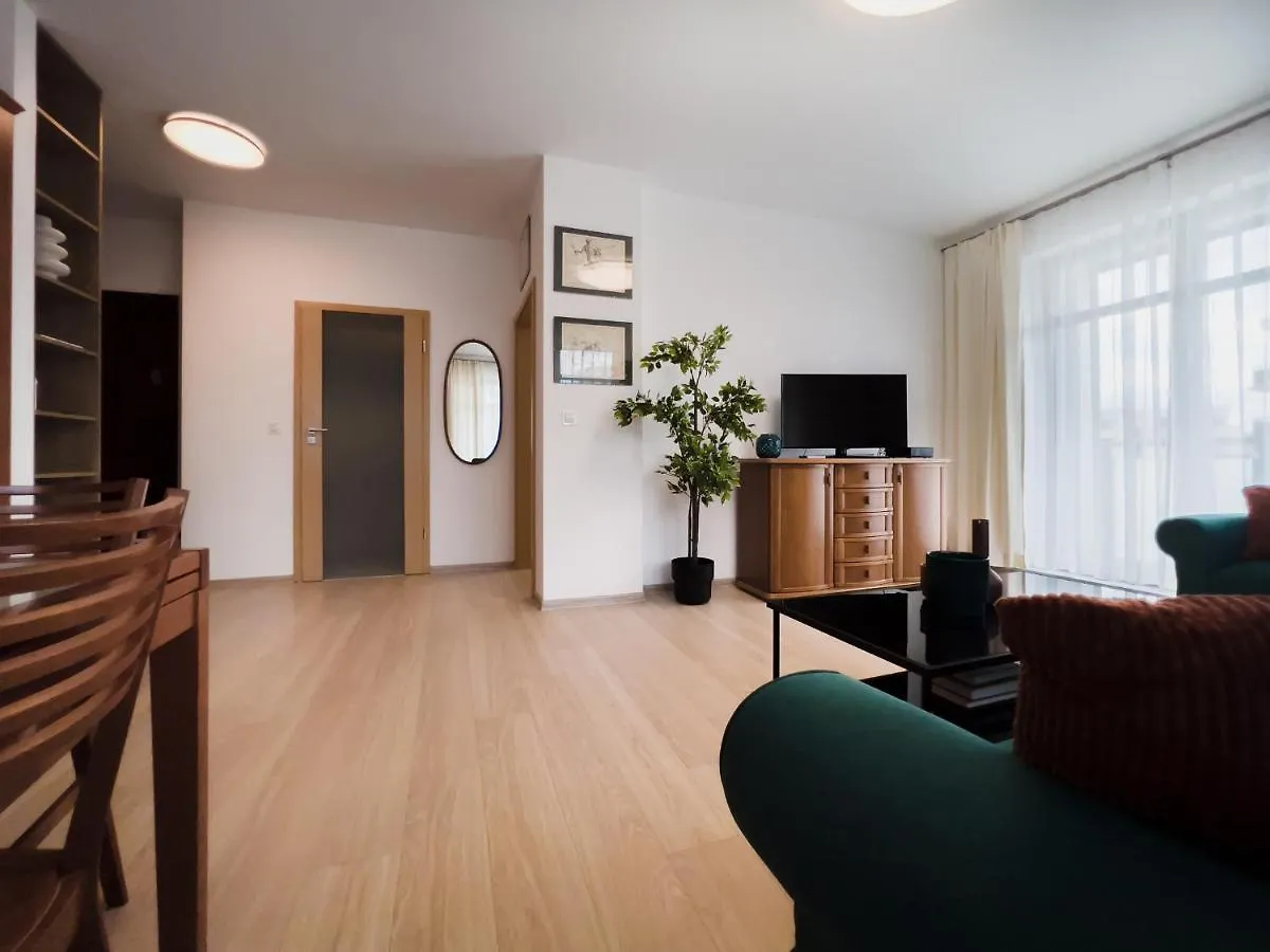 Apartament Aon Zodiak 10 Min Od Plazy, Parking 그단스크 아파트