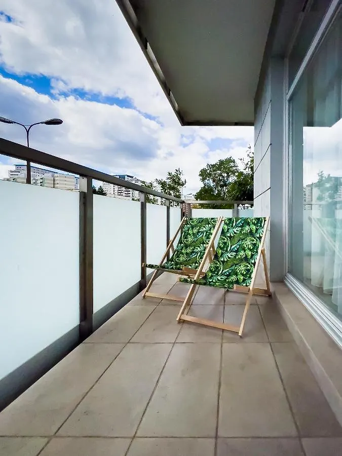 Apartament Aon Zodiak 10 Min Od Plazy, Parking 그단스크 아파트